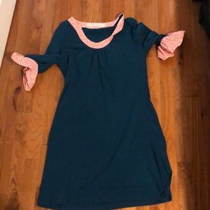 Tracy Negoshian teal dress